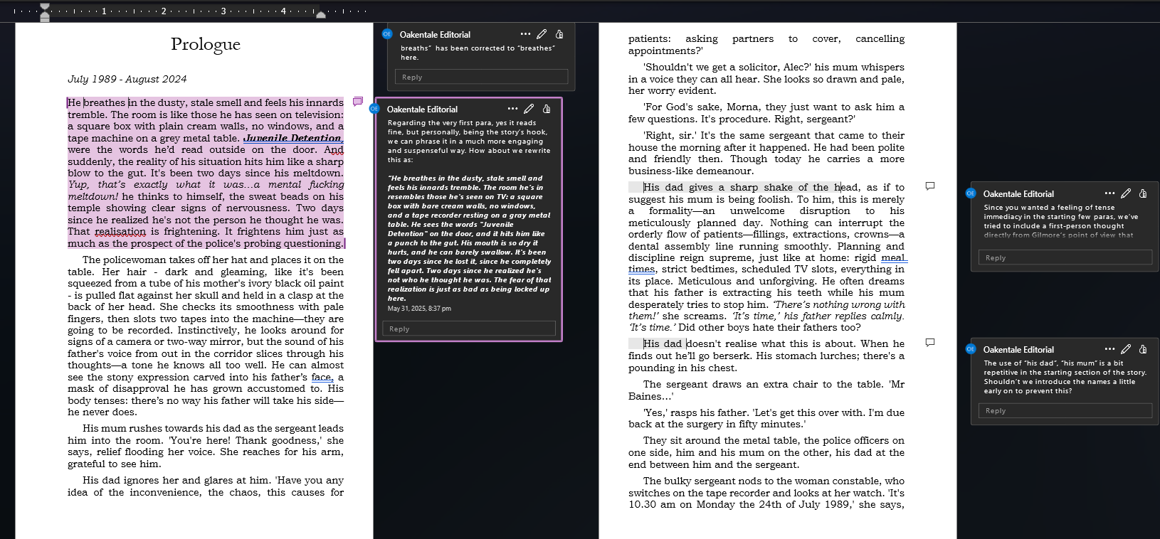 Collaborative Editorial Process